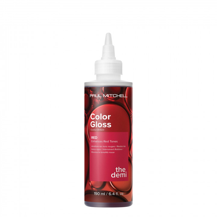 The Demi Color Gloss - Red