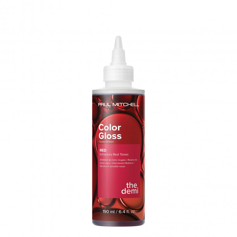 The Demi Color Gloss - Red